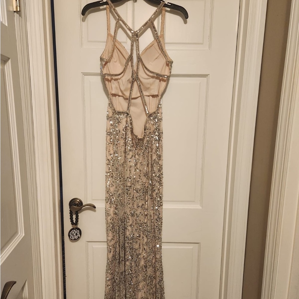 Sequin Prom Dress - Picture 4 of 6